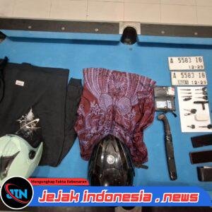 *Ditreskrimum Polda Banten Ringkus 4 Pelaku Pencurian Motor di Cikande*