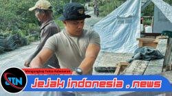 Perkuat Infrastruktur Desa, Brimob Sumut Lakukan Perbaikan Jembatan Gotting