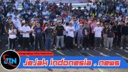 Ronald Kandoli, Buka Kegiatan Jalan Sehat Peringati Hut Ke-19 Tahun Kabupaten Mitra
