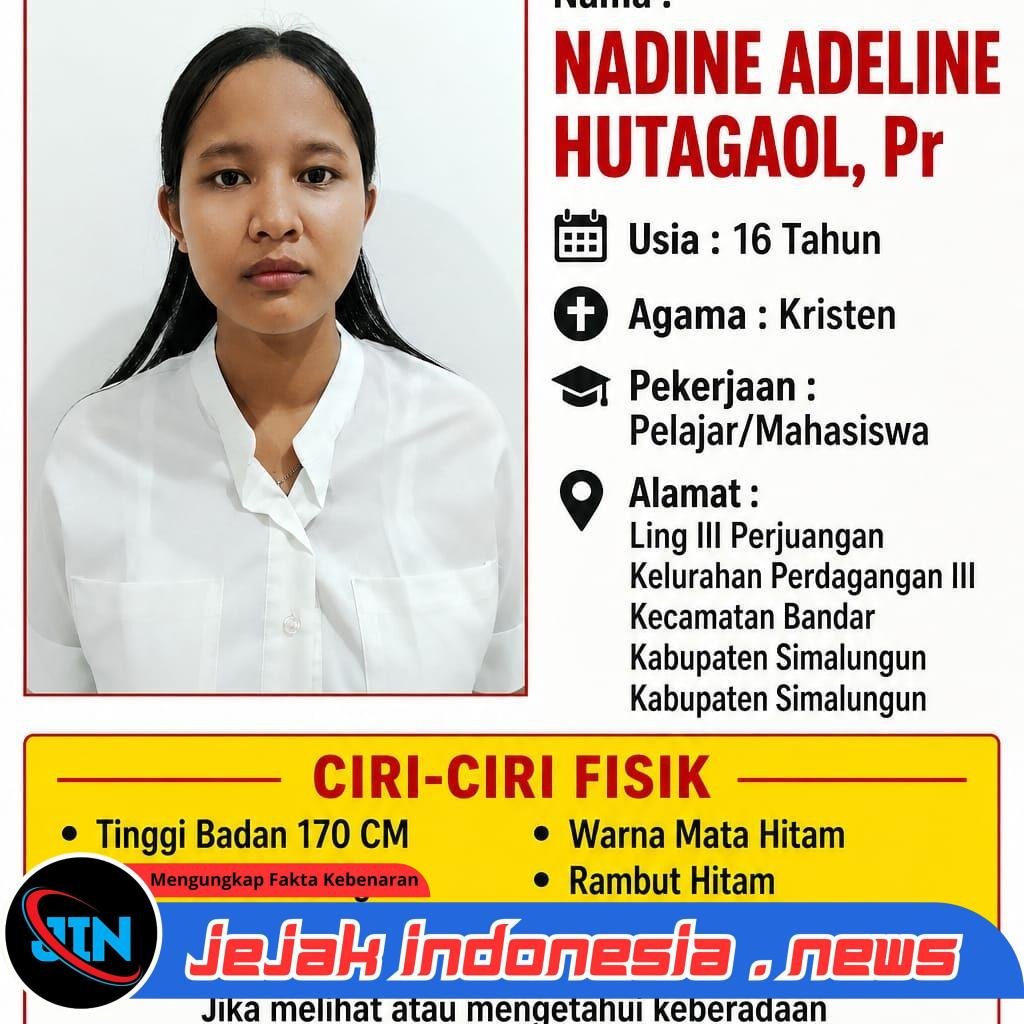 Polsek Bandar Huluan Terima Laporan Gadis 16 Tahun Hilang Sejak 2 Mei — Ibu Cemas, Polri Sigap Bergerak Cari Nadine