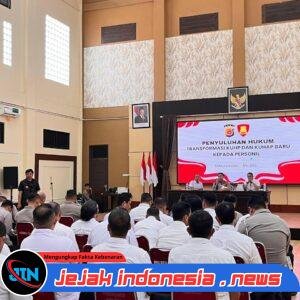 Polres Lhokseumawe Gelar Sosialisasi Transformasi KUHP dan KUHAP Baru, Tingkatkan Profesionalisme Penyidik