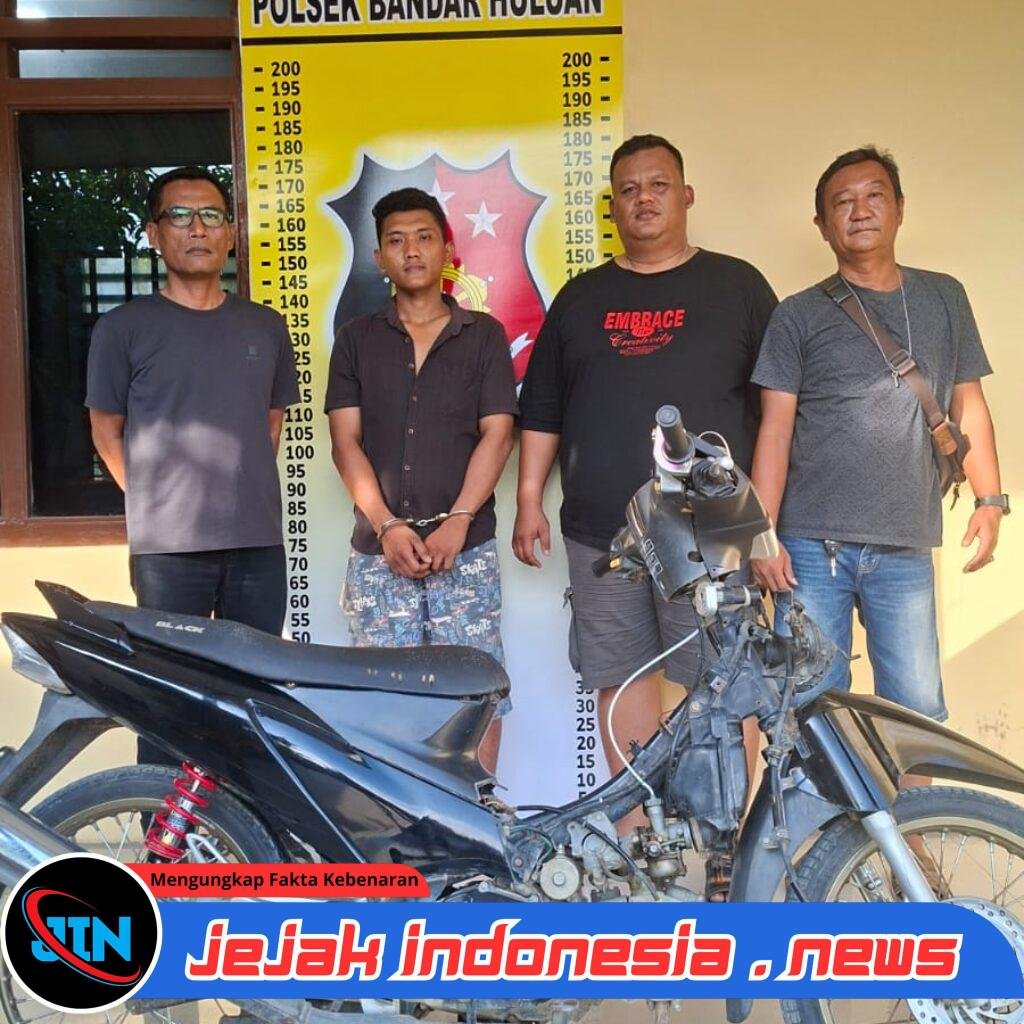 Gerak Cepat Polsek Bandar Huluan, Pelaku Curanmor Berhasil Ditangkap dan Barang Bukti Diamankan