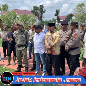 *Polres Aceh Utara Kerahkan 128 Personel, Aksi Damai Karyawan PTPN IV Regional VI Berlangsung Kondusif*