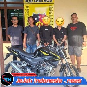 Gerak Cepat Polsek Bandar Huluan Ringkus Dua Pelaku Pencurian Sepeda Motor, Korban Rugi Rp 20 Juta