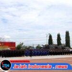 Jelang Sertijab Kapolda, Personel Polda Sulteng Gelar Gladi Bersih Penyerahan Pataka