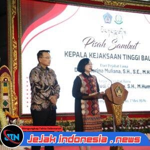 Kapolda Bali Hadiri Pisah Sambut Kajati Bali, Tegaskan Soliditas Forkopimda Jaga Stabilitas dan Penegakan Hukum di Bali