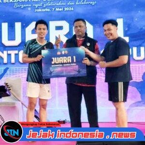 Jalankan Perintah Kapolri, Kakorlantas Polri Intensifkan Hubungan Baik dengan Media, Lewat Olahraga Bulutangkis