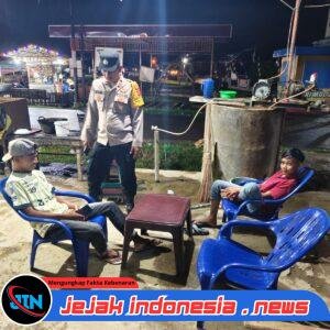 Patroli Malam Polsek Meurah Mulia Sisir Titik Rawan, Warga Diimbau Aktif Jaga Kamtibmas
