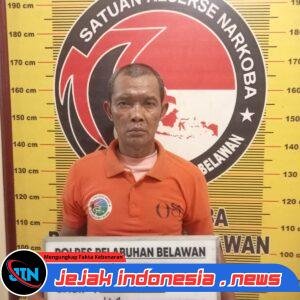 *Dalam 1 Malam, Sat Narkoba Polres Pelabuhan Belawan Grebek 2 Lokasi Narkoba, 3 Pelaku Ditangkap*