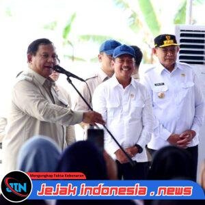 *Didampingi Menteri KKP dan Menteri Luar Negeri, Presiden Prabowo Resmikan Kampung Nelayan Merah Putih di Gorontalo*