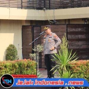 Polres Cilegon Gelar Apel Kesiapan Pengamanan Nobar Persib vs Persija, Antisipasi Bentrok Suporter