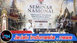 Gubernur Bali Apresiasi 23 Tahun Pengabdian Puskor Hindunesia, Buka Seminar Nasional “Menjaga Warisan Peradaban Bali”