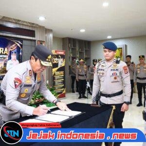 Penyerahan Jabatan Dirreskrimum Polda Sulsel, Kapolda Sampaikan Terima Kasih atas Dukungan dan Kinerja Selama Bertugas