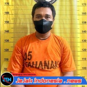 *Aksi Kejar-kejaran Sempat Terjadi Dan Akhirnya Seorang Pria Diboyong Ke Polres Binjai*