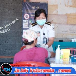 Tak Hanya Membina dan Melayani, Lapas Tabanan Juga Peduli Kesehatan Masyarakat