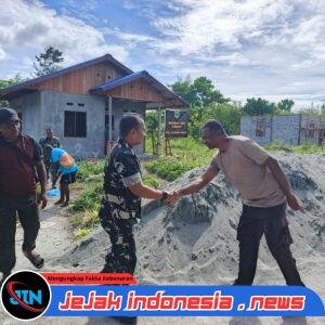 Dandim 1801/Manokwari Cek Langsung Progres Pembangunan RTLH TMMD Ke-128