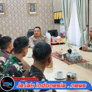 Polres Simalungun dan Brigif TP-36/Harajaon Marpitu Bersinergi Hadapi Ancaman Kejahatan Siber Demi Keamanan Wilayah Kabupaten Simalungun