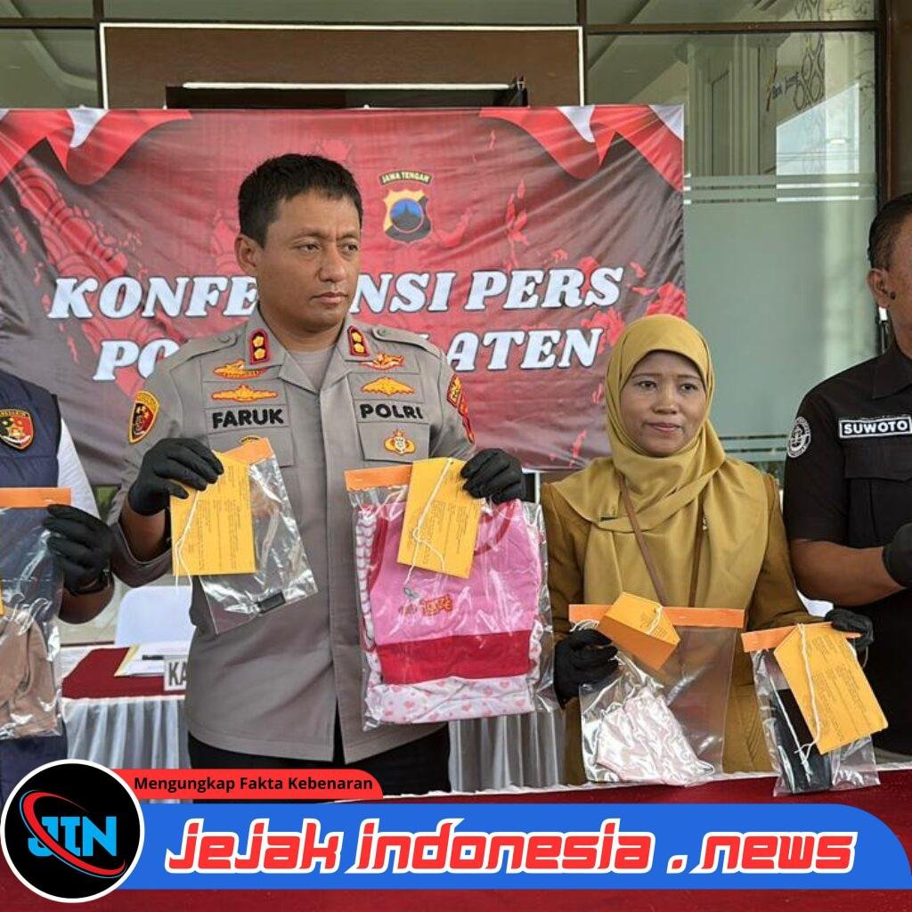**Polres Klaten Tangkap Sopir Truk Pelaku Persetubuhan Anak di Kemalang, Korban Hamil 8 Bulan**