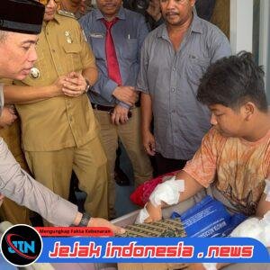 KAPOLRES BINJAI JENGUK KORBAN BEGAL PELAJAR PASTIKAN PENDAMPINGAN DAN PENANGANAN MAKSIMAL