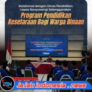 Perkuat Pendidikan Warga Binaan, Lapas Banyuwangi Jalin Sinergi dengan Dinas Pendidikan