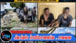 Masyarakat Hubungi 110, Polsek Dolok Batu Nanggar dan Unit Jatanras Polres Simalungun Sigap Bekuk Dua Pencuri Anak Lembu yang Kabur Pakai Mobil Sedan
