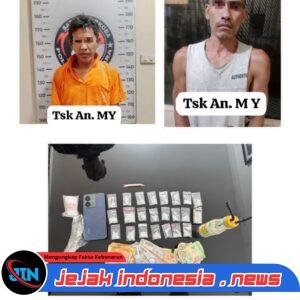 Polres Batu Bara Ungkap 4 Kasus Narkoba, 5 Tersangka dan Puluhan Gram Sabu Diamankan