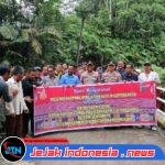 Kapolres Simalungun Resmikan Jembatan Merah Putih Presisi di Hatonduhan, Wujud Nyata Polri Hadir Bangun Desa dan Jaga Keselamatan Warga
