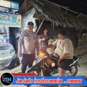 Patroli Malam Polsek Meurah Mulia Cegah Guantibmas, Warga Diajak Aktif Jaga Keamanan Lingkungan