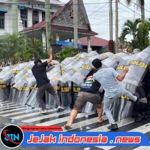 Demi Kota Tetap Kondusif, Brimob Sumut Laksanakan Simulasi Sispam Kota di Pematangsiantar