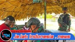 Hangatnya Pengabdian, TNI Hadir Membawa Harapan Kesehatan di Perbatasan