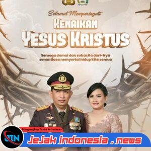 Kapolri Ucapkan Selamat Kenaikan Yesus Kristus, Ajak Rawat Persatuan dalam Keberagaman