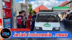 *Cek Ketersediaan Stock BBM, Pawas Bersama Anggota Sambangi Obvit SPBU*