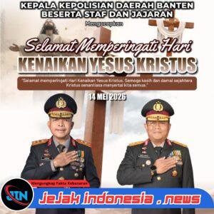 *Polda Banten Ajak Masyarakat Perkuat Toleransi di Hari Kenaikan Yesus Kristus*
