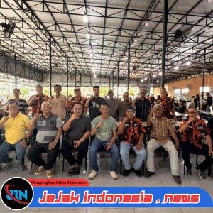 Calon Ketua PAC PP Medan Tembung Tatang Atmaja Silaturahmi dengan Sesepuh dan Penasehat Organisasi