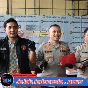 *Polsek Metro Tamansari Bongkar Sindikat Jambret Bersenjata Tajam, Enam Pelaku Diamankan*