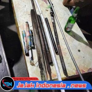 Personel Gabungan Polres Karo Sigap Redam Tawuran Antar Pemuda di Kineppen