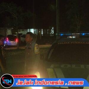 Polsek Purwakarta Genjot Patroli Malam, Antisipasi Dini Gangguan Kamtibmas