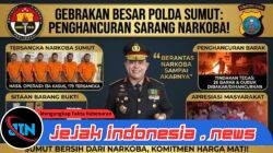 Dalam 72 Jam, Polda Sumut Gempur Sarang Narkoba: 134 Kasus Terbongkar, 26 Barak Dimusnahkan