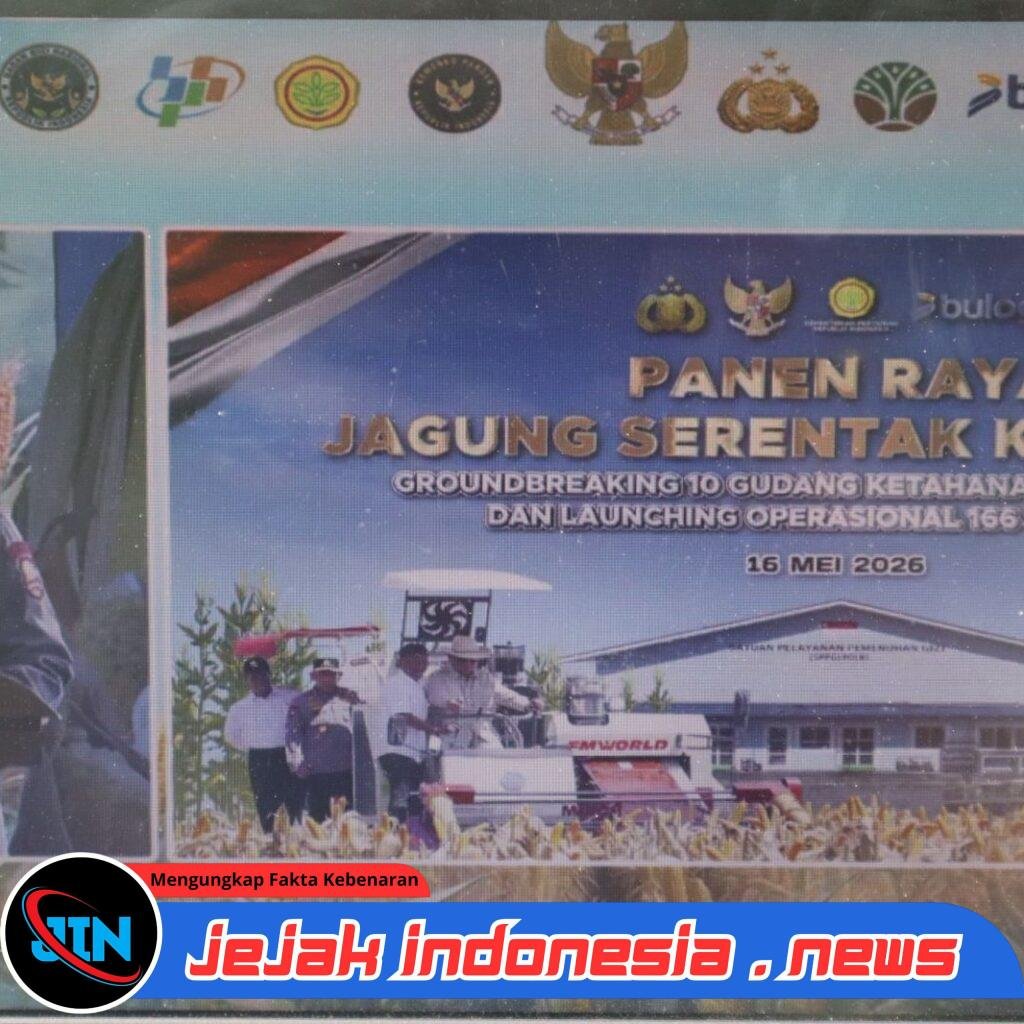 *Polres Binjai Bersama Forkopimda Ikuti Panen Raya Jagung Serentak Kuartal II dan Launching Program Ketahanan Pangan Polri*
