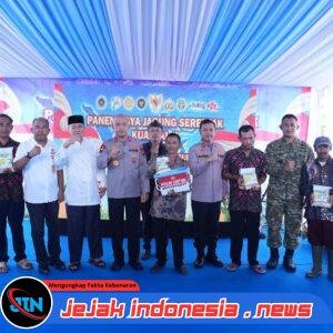 *Dukung Ketahanan Pangan, Polda Banten Panen 29,5 Ton Jagung*