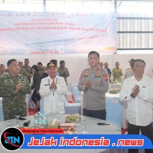 Dukung Penguatan Ekonomi Rakyat, Kapolda Kalteng Ikuti Peluncuran 1.061 Kopdes Merah Putih