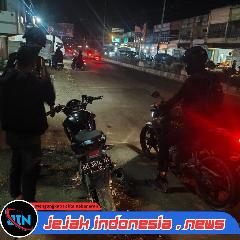 Patroli Malam, Tim Star Reborn Polres Lhokseumawe Amankan 11 Sepeda Motor dari Sekelompok Remaja Resahkan Warga