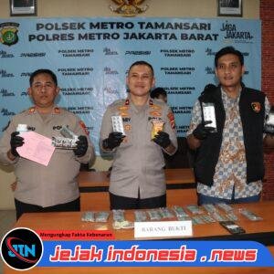 *Ungkap Penjualan Obat Keras Ilegal Berkedok Toko Kosmetik, Polsek Metro Tamansari Sita Ribuan Pil*