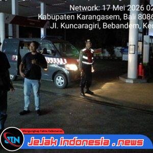 Jaga Kondusivitas Dini Hari, Polsek Bebandem Gelar Patroli KRYD Antisipasi Gangguan Kamtibmas