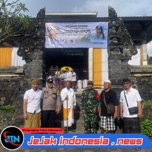 Polsek Bebandem Kawal Lokakarya Warisan Borobudur di Budakeling, Sinergitas TNI-Polri Jamin Keamanan Forum Budaya Lintas Agama