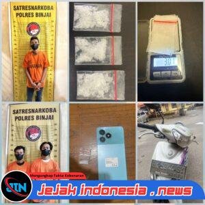 *Satu Pengedar dan Dua Pengguna Narkoba Diciduk Polres Binjai*
