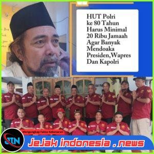 Agus Flores Siapkan Sholawat Akbar HUT Bhayangkara ke-80, Targetkan 20 Ribu Jamaah Padati Lapangan