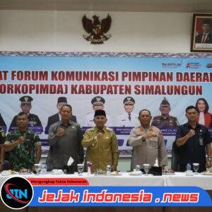 Kapolres Simalungun Hadiri Rakor Forkopimda, Perkuat Sinergi Lintas Sektoral demi Keamanan dan Kesejahteraan Masyarakat