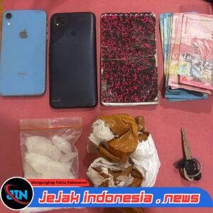 Polres Labusel Gagalkan Transaksi Sabu, Dua Pria Ditangkap dengan Barang Bukti 100 Gram