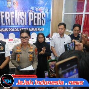 *DITRESKRIMSUS POLDA KEPRI BERHASIL UNGKAP PENYELUNDUPAN ±100.000 BENIH BENING LOBSTER*